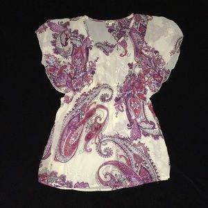 EUC Sheer Shirt Size Medium